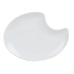 Porselen Beyaz Palet Tabak 25Cm     