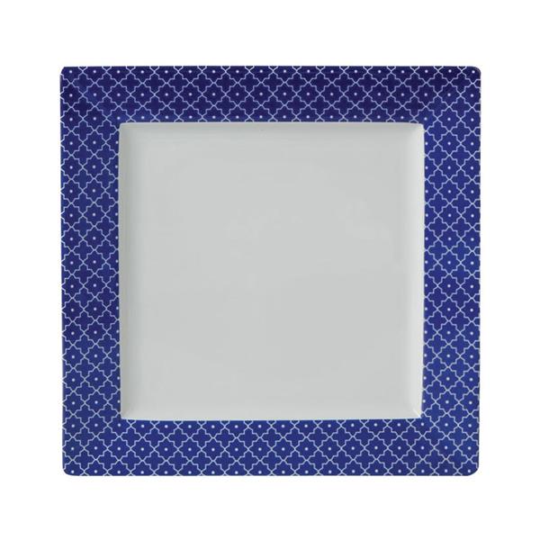 Porselen Blue Passion Düz Tabak