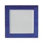 Porselen Blue Passion Düz Tabak