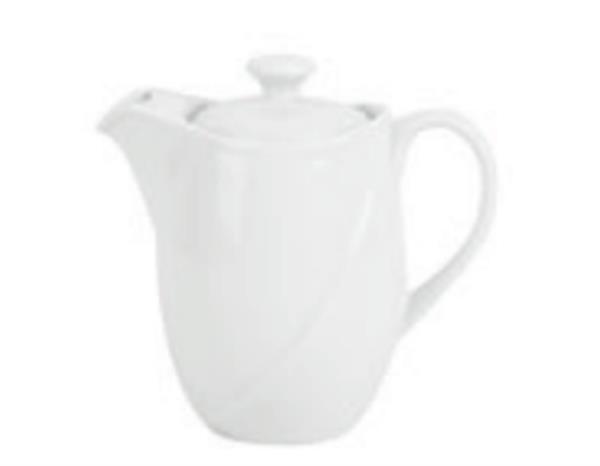 Porselen Troy Kapaklı Demlik