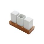 Porselen Beyaz Menaj Takımı 4 Parça   