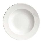 Porselen Soley Beyaz Çukur Tabak 30Cm  