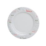 Porselen Italy Düz Tabak 17Cm      