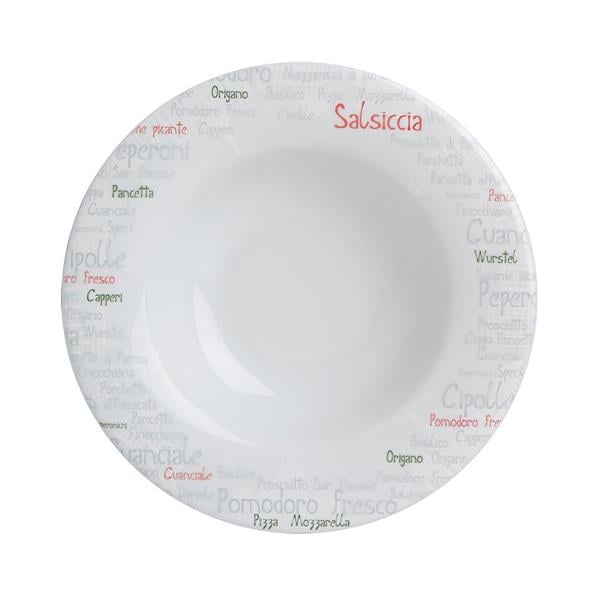 Porselen Italy Çukur Tabak 21Cm     