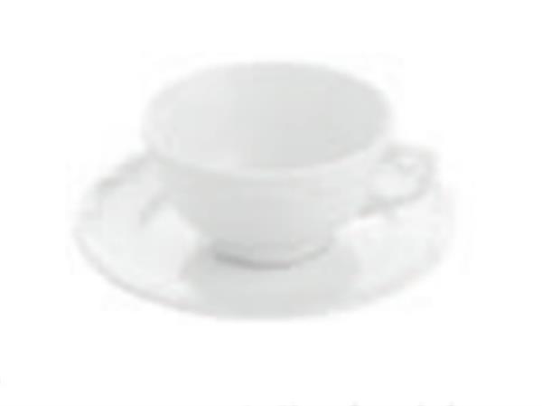 Porselen Maria Beyaz Tabaklı Kahve Finca