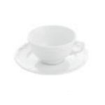 Porselen Maria Beyaz Tabaklı Kahve Finca