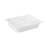 Yüksek Isı Polikarbon Bir Bölü Üç Boy H-Küvet GN 1/3 17,6x32,5 cm