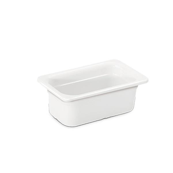 Yarı Saydam Polipropilen Bir Bölü Üç Boy Küvet GN 1/3 17,6x32,5 cm