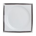 Porselen Black Touch Desen2 Düz Tabak 27