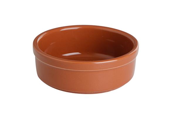 Porselen Kahverengi Güveç Kabı 11Cm   