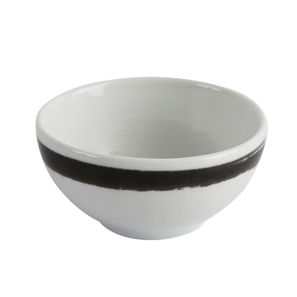 Porselen Black Touch Desen2 Çerezlik 8Cm