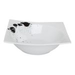 Porselen Black Touch Desen3 Kase 16X16Cm