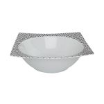 Porselen Black Touch Desen1 Kase 23X23Cm