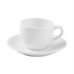 Porselen Soley Beyaz Tabaklı Kahve Finca