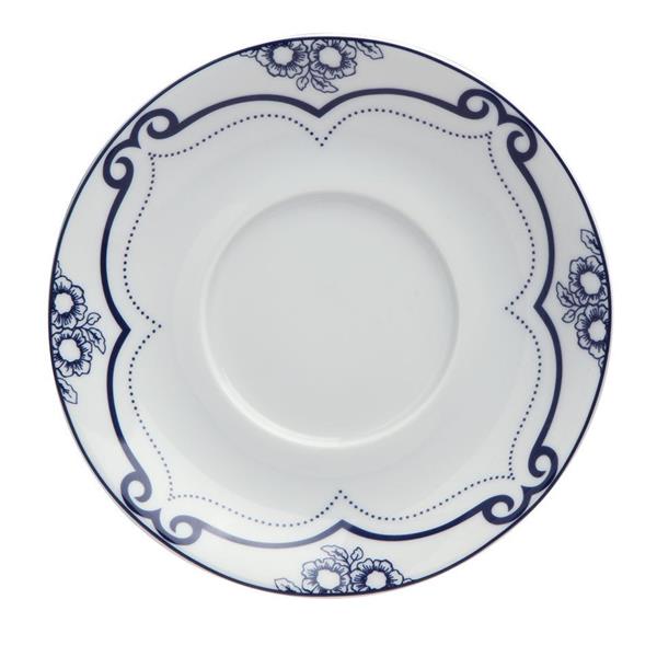 Porselen Blue Manoir Desen2 Kase Tabağı 