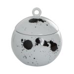 Porselen Black Touch Desen3 Kapaklı Şeke