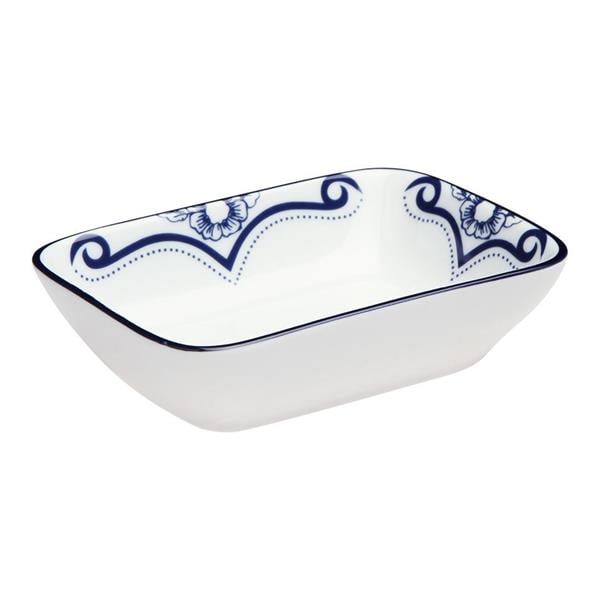 Porselen Blue Manoir Desen1 Salata Tabağ