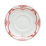 Porselen Red Manoir Desen2 Kase Tabağı 1