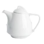 Porselen Lara Beyaz Kapaklı Kahvedanlık 