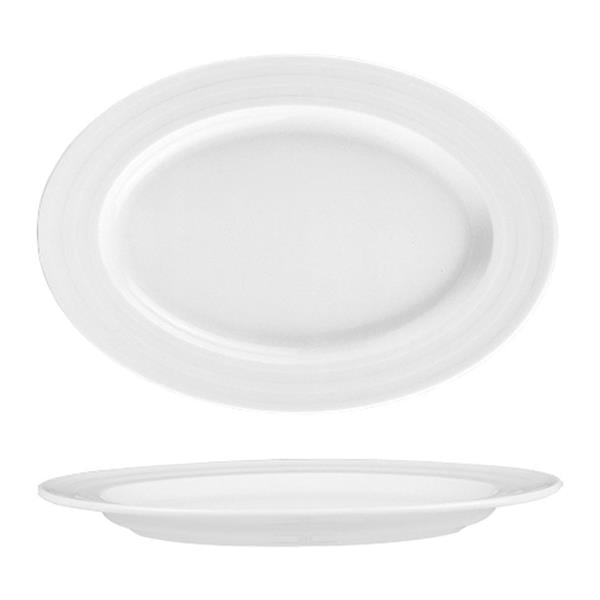 Porselen Lizbon Kayık Tabak 21 cm