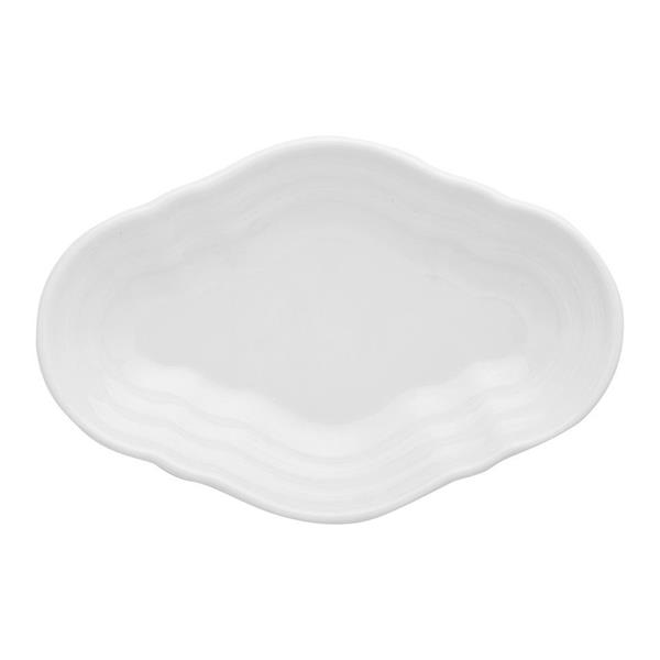 Porselen Lizbon Kayık Tabak 21x14 cm