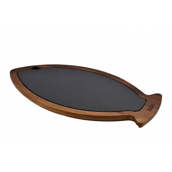 Porselen Plakalı Balık Servis Tahtası