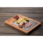 Porselen Plakalı Ahşap Et Tahtası