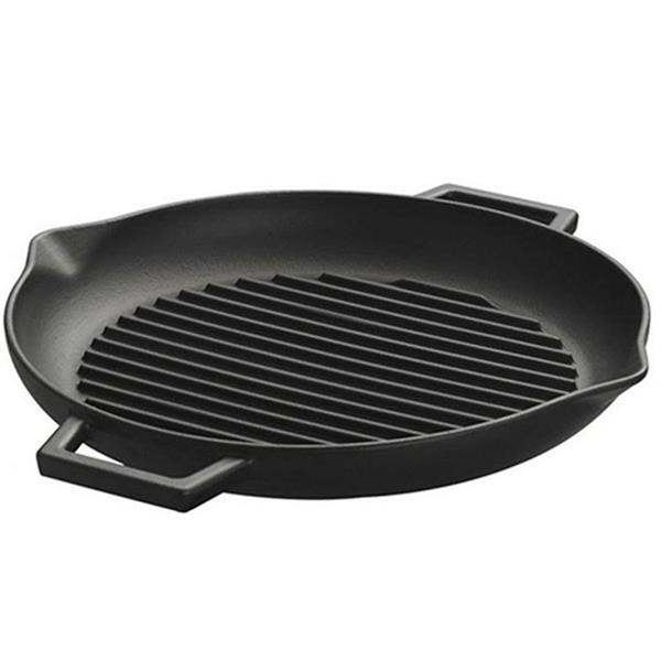 Metal Kulplu Yuvarlak Izgara Tava