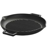 Metal Kulplu Yuvarlak Izgara Tava