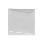 Porselen Twist Beyaz Düz Tabak 29Cm   