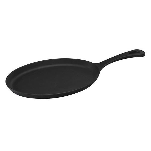 Saplı Döküm Demir Oval Fajita Tavası