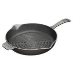 Metal Kulplu Yuvarlak Izgara Tava