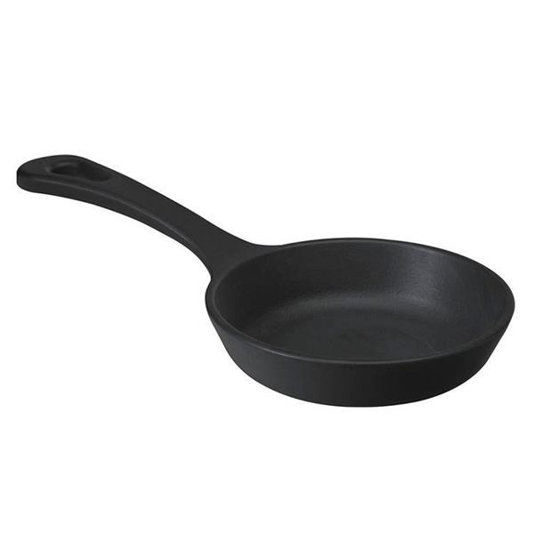 Saplı Döküm Demir Yuvarlak Tava