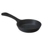 Saplı Döküm Demir Yuvarlak Tava