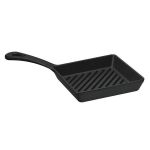 Saplı Mini Izgara Tava Kare