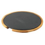 Ahşap Servis Tahtası, Hot Plate Döküm Demir Plakalı