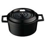 Yuvarlak Mini Döküm Demir Tencere