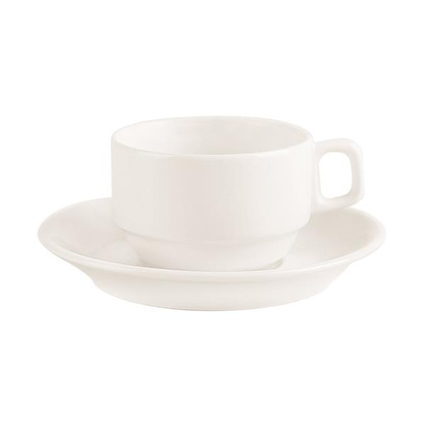 Porselen Bella Alumilite Tabaklı Çay Fin