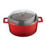 Yuvarlak Döküm Demir Tencere