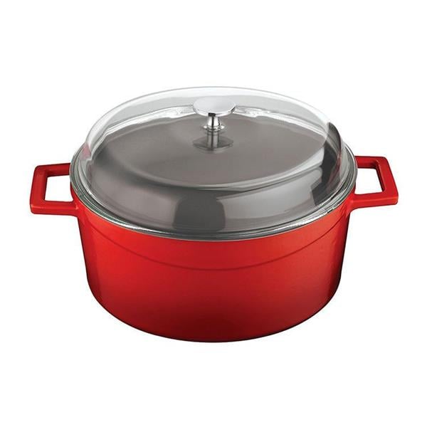 Yuvarlak Döküm Demir Tencere