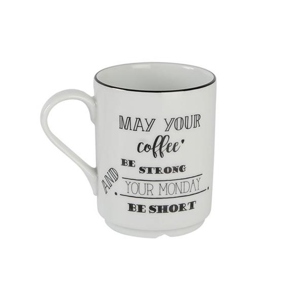 Porselen Be Happy Kupa 345Cc      