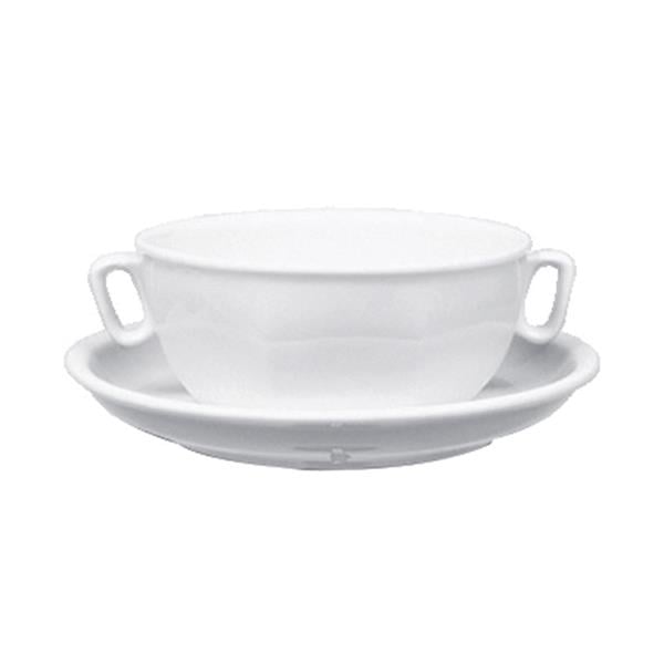 Porselen Köşeli & Yeni Otel Konsome Kase 400 cc