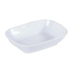 Köşeli Kayık Tabak 17x12,5 cm