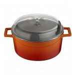 Yuvarlak Döküm Demir Tencere