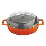 Çok Amaçlı Döküm Demir Sığ Tencere