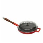 Cam Kapaklı Döküm Demir Kızartma Tavası