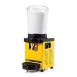 M10 Manuel Panoramik Karıştırıcılı Soğuk İçecek Dispenseri Sarı 10 Litre M10.AY