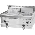 Elektrikli Musluklu Fritöz İkili