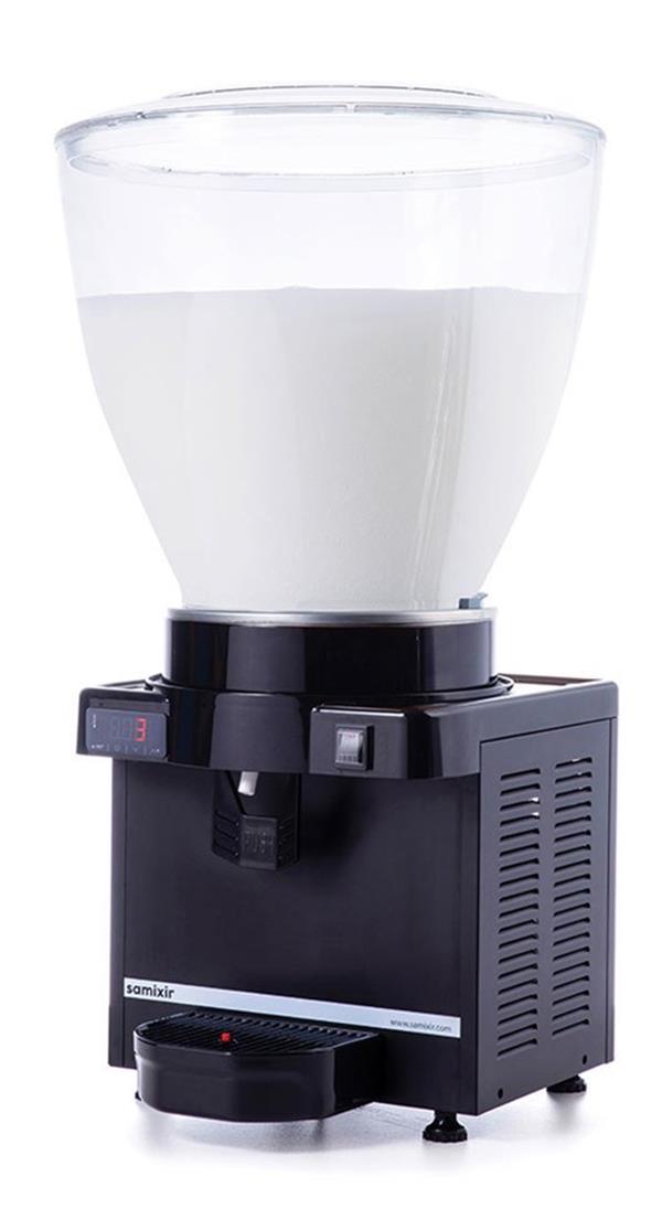 M40 Dijital Panoramik Karıştırıcılı Soğuk İçecek Dispenseri Siyah 40 Litre M40.DB