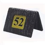 Metal Pencereli Masa Numarası